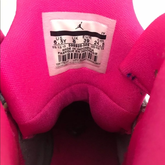 JORDAN FLIGHT TR' 97 Color way purple grey 6.5Y - Picture 7 of 8